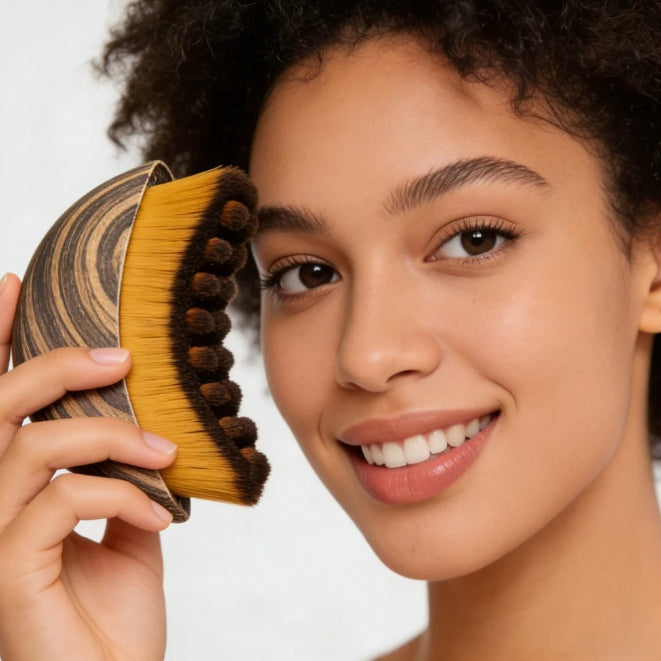 Lymphatic Contour Massage Facial Brush