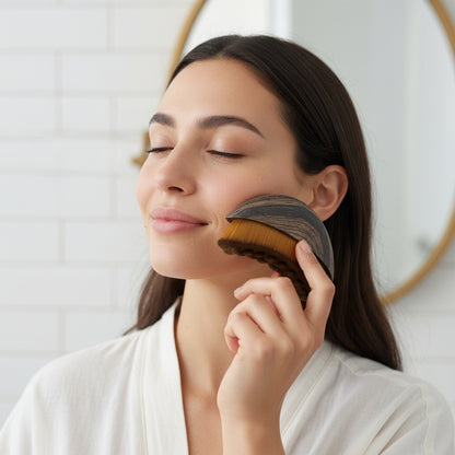 Lymphatic Contour Massage Facial Brush